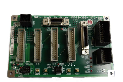 Nikon Precision 4S013-393 Interface Board PCB STGX42A IPN 500201956 NSR Working