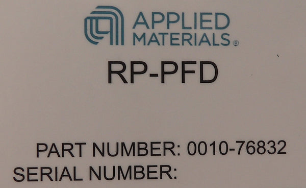 AMAT Applied Materials 0010-76832 RP-PFD Evaluation Unit Working ...