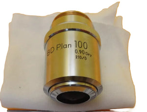 Nikon BD Plan 100 0.90 Dry Microscope Objective 210/0 Working Surplus