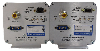 Granville-Phillips 352021 Ion Gauge Controller Series 352 MKS Lot of 2 Working