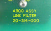 ASTeX Applied Science & Technology 20-314-000 A300 Line Filter PCB Working