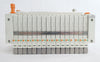 SMC VV5Q11-16-X1602V 16-Port Manifold EX420-SDN2 AMAT Working Surplus