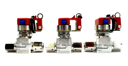 Parker Veriflo 45800274 Diaphragm Valve 930MSFSFFLK Reseller Lot of 3 Working