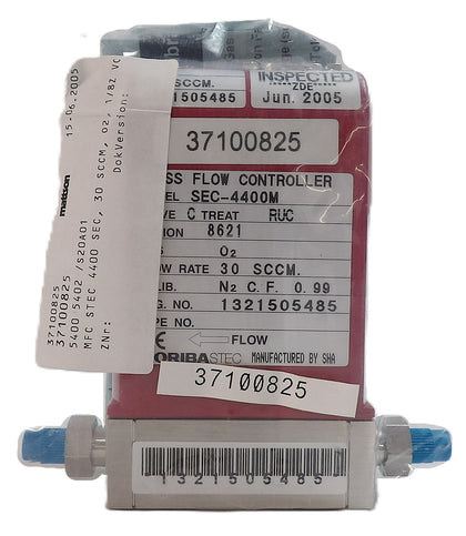 Horiba STEC SEC-4400MC Mass Flow Controller MFC Mattson Technology 37100825 New