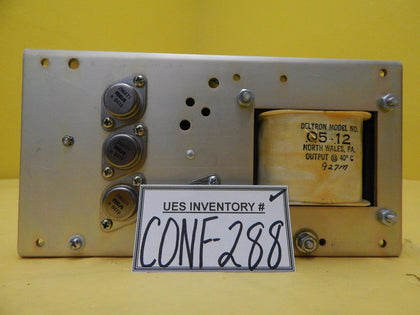 Deltron Q5-12.0 Linear DC Power Supply MRC Materials Research 1010210 New