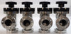 MKS Instruments UHV-40-ACC-EAVM Angle Valve Reseller Lot of 4 Working Surplus