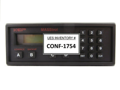 KEP Kessler-Ellis Products MFCABL Digital Counter Interface MASStrol Working