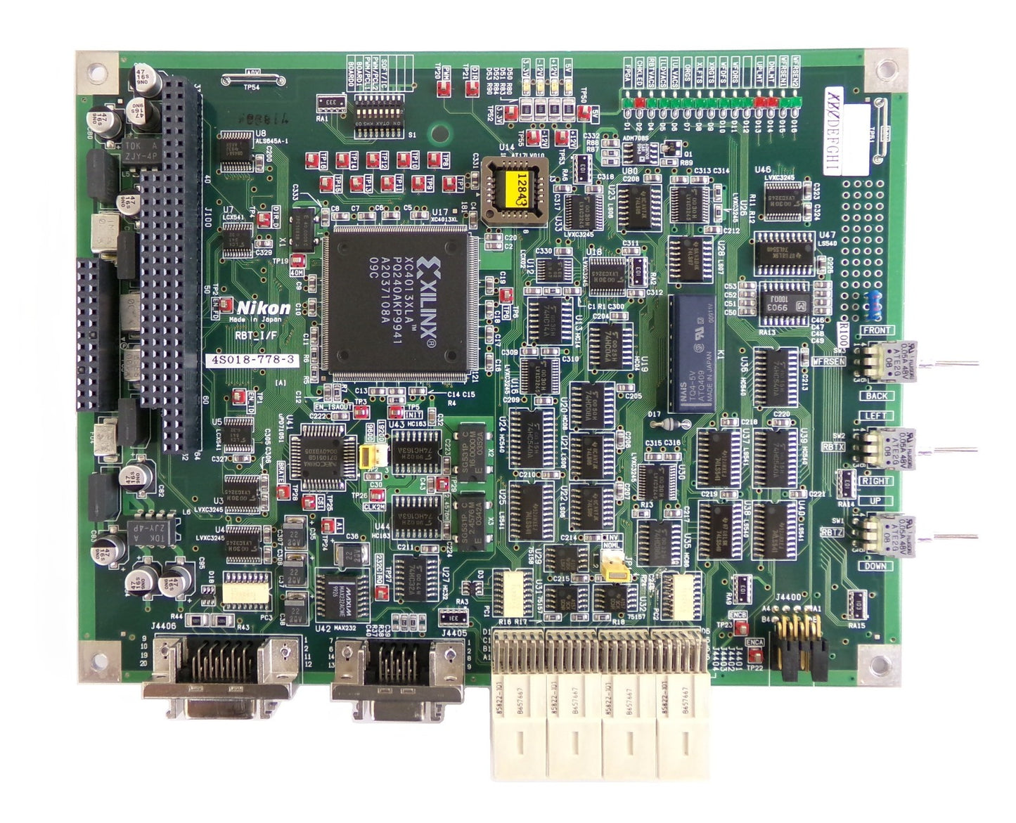 Nikon Precision 4S018-778-3 Processor PCB Card RBT-I/F 500201977 NSR Working