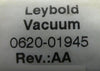 Leybold 400036V1017 Turbomolecular Pump Cable 20M Turbo AMAT 0620-01945 Working