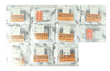 Varian Semiconductor Equipment F7543001 Graphite Entrance Aperture Lot of 11 New
