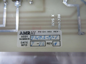 Amray 92102-01-1 High Speed Deflection Power Amplifiers Used Working