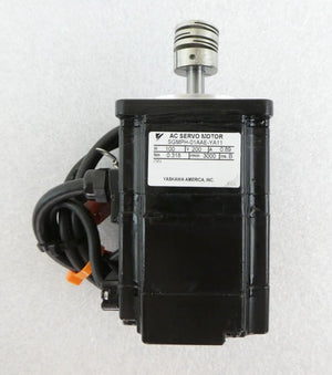 Yaskawa Electric SGMPH-01AAE-YA11 AC Servo Motor Reseller Lot of 2 Working