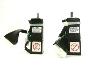 Yaskawa Electric SGMM-A3C3SD11 AC Servo Motor Lot of 2 Shinko VHT5-1-1 OHV Used