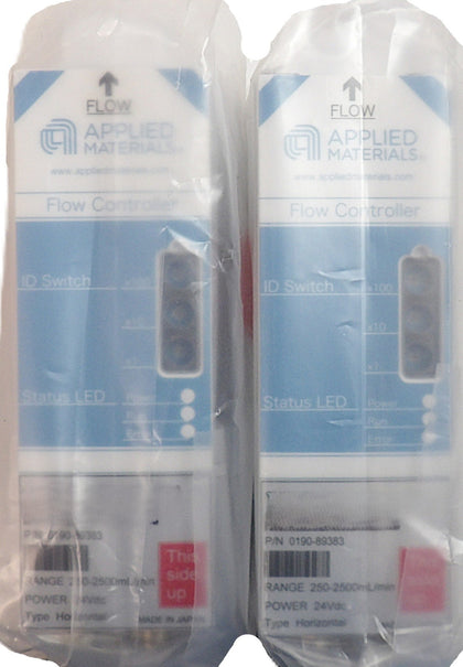 AMAT Applied Materials 0190-89383 Flow Controller 250-2500mL/min Lot of 2 New