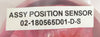 ASM International 02-180565D01-D-S Position Sensor Assembly New Surplus