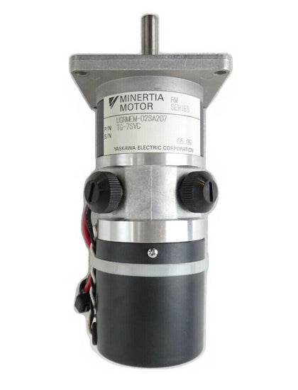 Yaskawa UGRMEM-02SA207 Minertia Motor TG-7SVC RM Series Nikon NRM-3100 Working