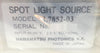 Hamamatsu Photonics L7852-03 Spot Light Source TEL 2980-192368-16 New Surplus