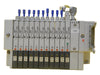 TEL Tokyo Electron SVC1 11-Port Manifold SMC SQ1131DY-5-C4-Q PR300Z Used Working