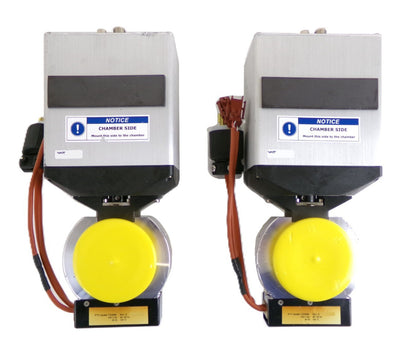 VAT 61234-KAGQ-BFT2 Butterfly Valve Control Series 612 Lot of 2 Working