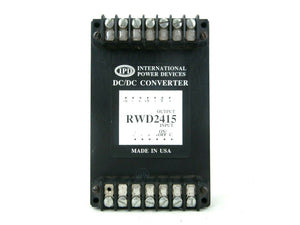 IPD International Power Devices RWD2415 DC/DC Converter Used Working