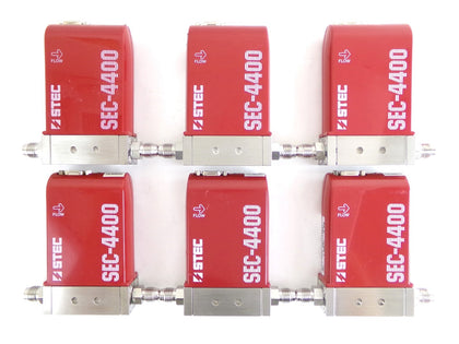 STEC SEC-4400M Mass Flow Controller Module MFC Lot of 6 Working