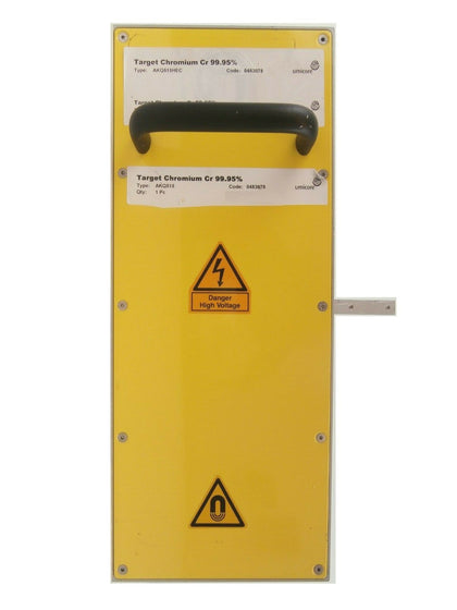 Umicore 0483078 Chromium 99.95% Sputtering Target AKQ515HEC Balzers Working