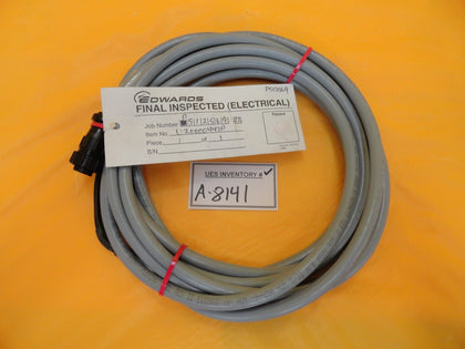 Edwards U20000447P Gate Valve to Pump Cable Assembly 19.5 Foot New