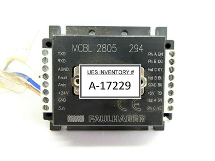 Faulhaber MCBL 2805 Motion Controller Nikon NSR System Working Spare