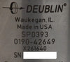 Deublin SP0393 Rotary Union Wafer Sputter Assembly Working Surplus