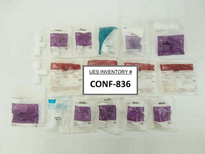 Entegris BT8-8FN-1 Tee Adapter 1/2" Flaretek x 1/2" MNPT Branch Lot of 17 New