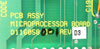 Varian Semiconductor VSEA D116058001 Microprocessor PCB Card Rev. 03 Working
