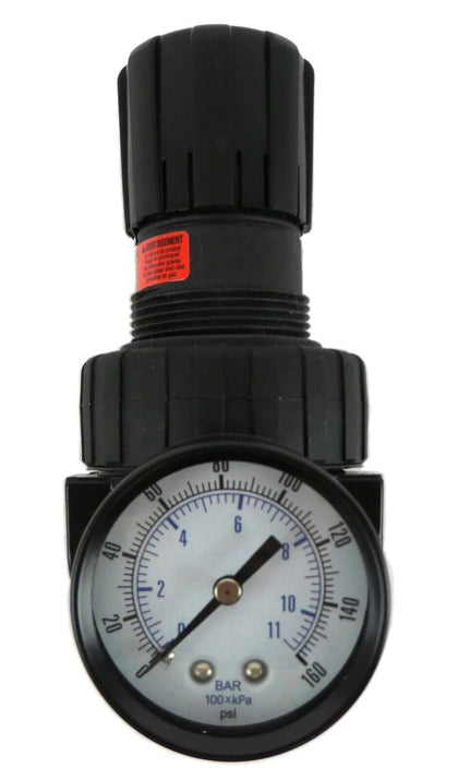 Parker 06R213AC 3/8" Pressure Regulator with Gauge New Surplus