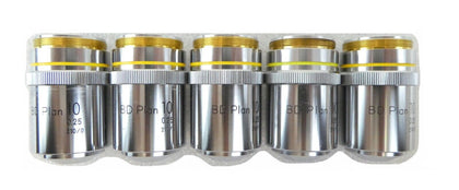 Nikon BD Plan 10 0.25 Microscope Objective 210/0 Reseller Lot of 5 Surplus