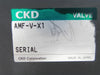 CKD AMF-V-X1 Pneumatic Valve TEL 5012-000089-11 Lithius with Cable & Base Spare