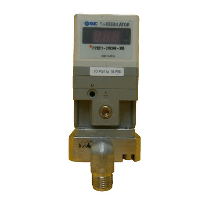 AMAT Applied Materials 0021-78095 Manifold w/SMC ITV2001-31N3N4-X95 Cu Working