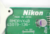Nikon Precision 4S019-136 Processor PCB Card RMDRVX4B NSR Series System Working