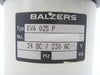 Balzers BPV15565 Right Angle Vacuum Isolation Valve EVL 025 P Working Surplus