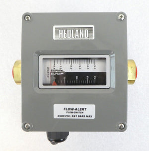 Hedland H605B-005-F1 Flow-Alert Flow Meter HLIT 290 Lot of 2 New Surplus