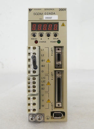 Yaskawa Electric SGDM-02ADA 200V Servo Drive SERVOPACK Lot of 4 Working Spare