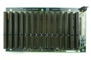 Plasma-Therm 98209140 ISA 14 Slot Backplane Board PCB Clusterlock 7000 Spare