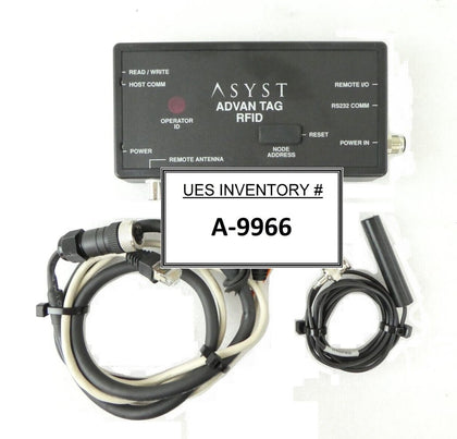 Asyst 9700-6584-01 AdvanTag RFID Reader PB 90M Rev. E 9700-6224-02 3D86-003953