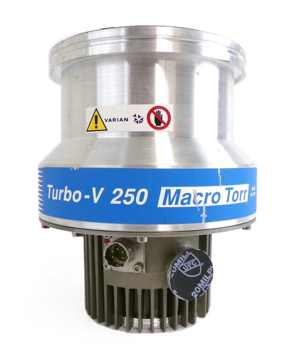 TV 250 PUMP Varian 9699007S027 Turbomolecular Pump TV-250 Turbo Working