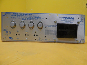 Condor HE2-18-A+ Power Supply HE5-18/OVP-A+ HCBB105W-A+ HCC15-3-A+ Lot of 5 Used