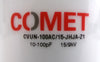 Comet CVUN-100AC/15-JHJA-Z1 RF Variable Vacuum Capacitor Lot of 4 Working
