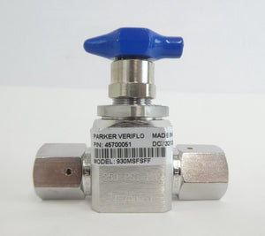Parker Veriflo 930MSFSFF Diaphragm Valve Lot of 5 Working