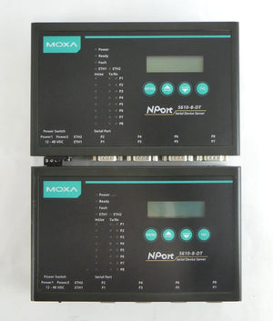 Moxa Nport 5610-8-DT 8-Port Serial Device Server Nport 5610-8-DT Working