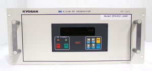 Kyosan DFK45Z-JA4D 4.5kW RF Generator Set with DC Unit and RF Unit Refurbished