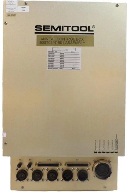 Semitool 900T0397-501 Anneal Control Box Assembly New Surplus