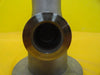 Edwards High Vacuum Conical Reducer Tee ISO63 ISO-F to NW50 NW25 Used Working