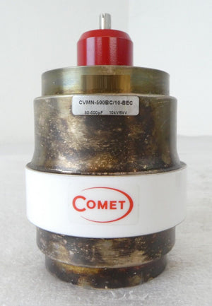Comet CVMN-500BC/10-BEC Variable Vacuum Capacitor Reseller Lot of 2 Working